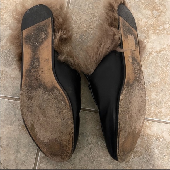 Gucci mules with fur - Picture 3 of 6